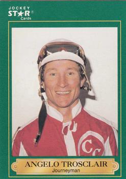 1991 Jockey Star Jockeys #197 Angelo Trosclair Front